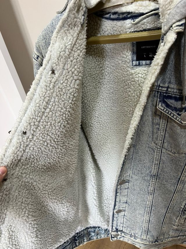 Chaqueta vaquera LEFTIES borreguillo Talla L