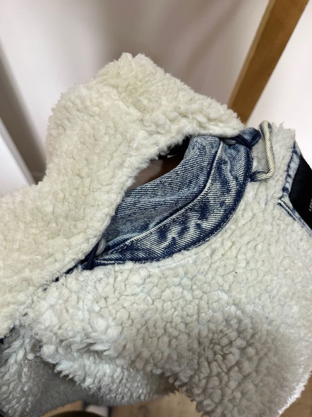 Chaqueta vaquera LEFTIES borreguillo Talla L