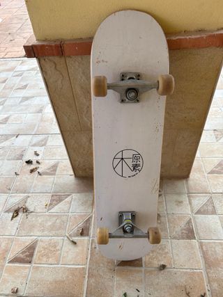 Monopatín Skate Blanco