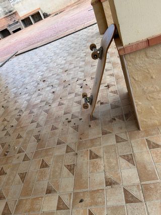 Monopatín Skate Blanco