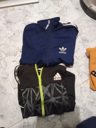 Lote 2 Sudaderas Adidas Chaqueta