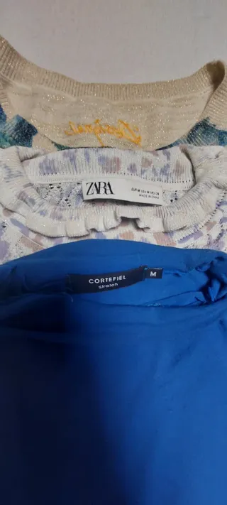 Lote 5 Camisetas Mujer Talla M