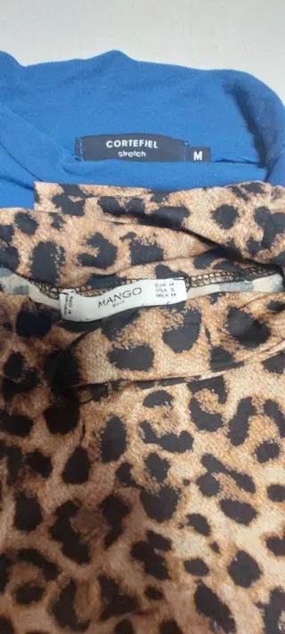 Lote 5 Camisetas Mujer Talla M