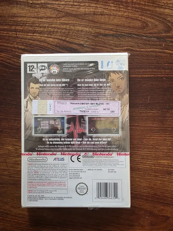 Trauma Center: New Blood Wii (Selado)