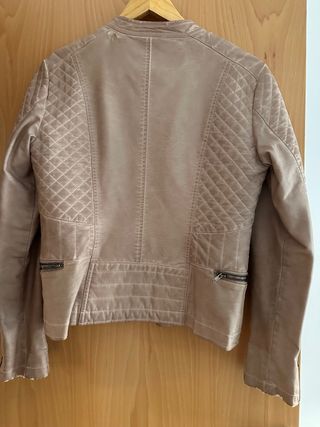 Cazadora Beige Acolchada