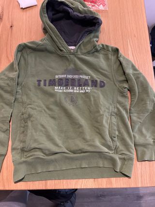 Felpa Timberland bambino verde