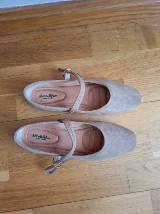 Bailarinas  Beige o camel.