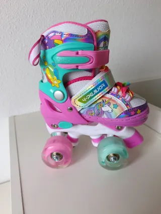 Patines infantiles niña unicornio