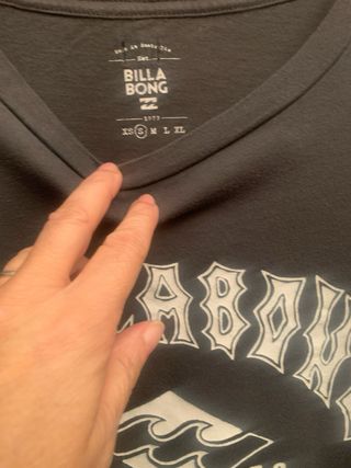 Camiseta Gris Billabong Talla S