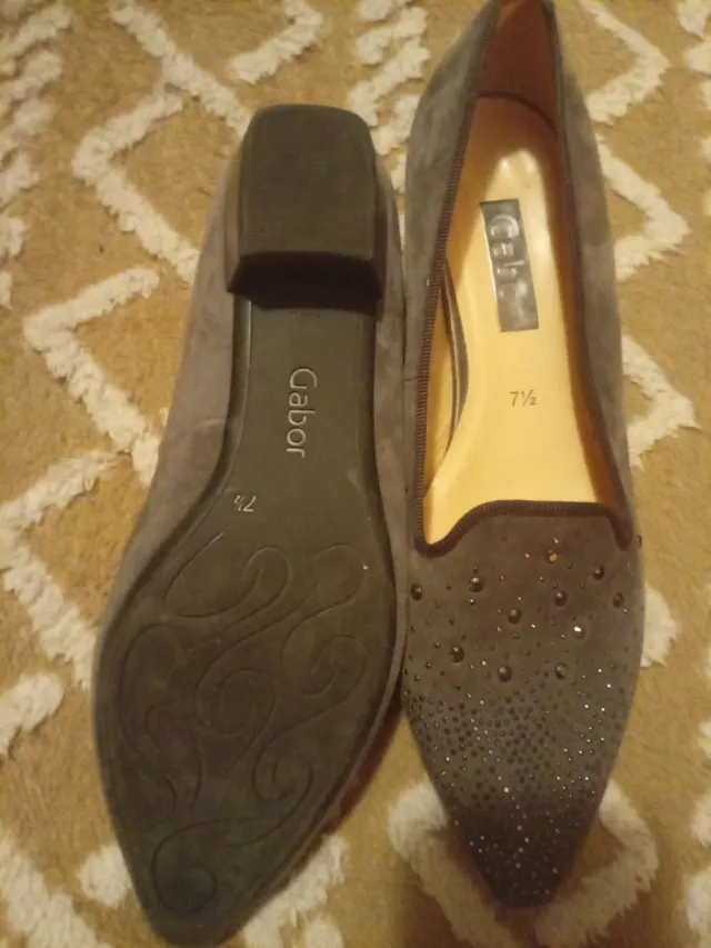 Zapatos Gabor grises talla 37.5