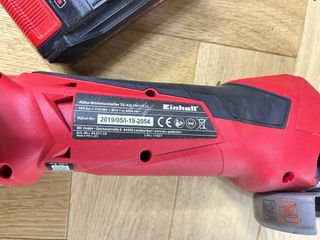 Smerigliatrice Einhell + Batteria + Impugnatura