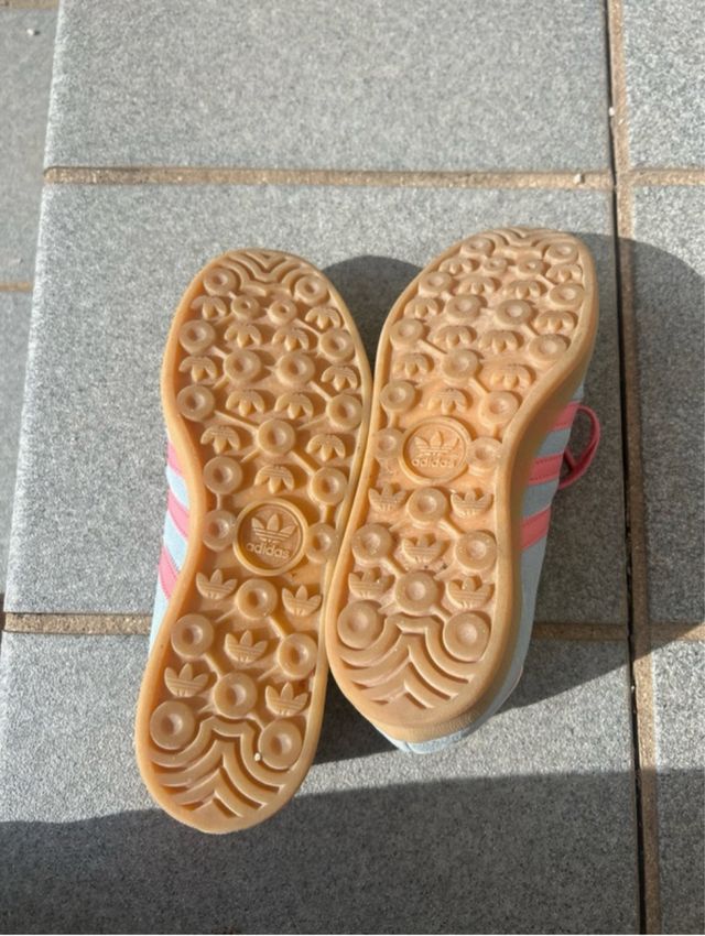 Adidas Gazelle blu e rosa