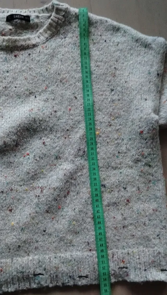 Jersey Shein multicolor mujer.