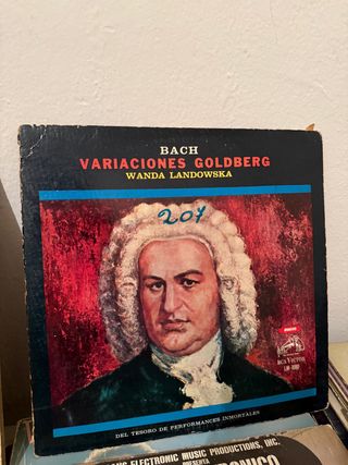 Vinilos Clásicos Bach: Goldberg, Órgano