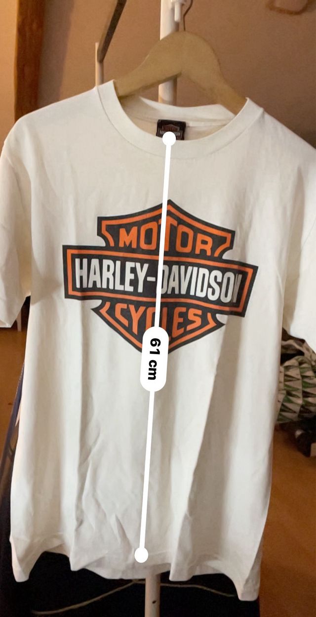 Camiseta Harley-Davidson Blanca
