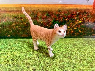 87 Figura Gato Naranja Schleich