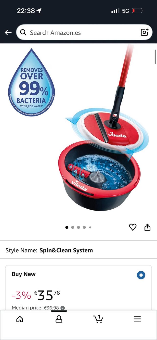 Fregona Vileda nueva