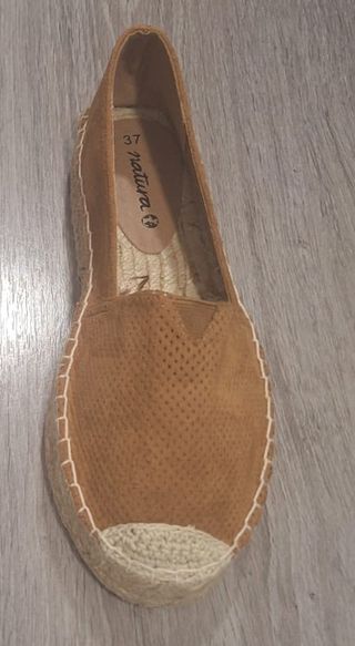 Alpargatas Natura Camel Talla 37