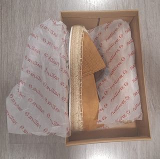 Alpargatas Natura Camel Talla 37