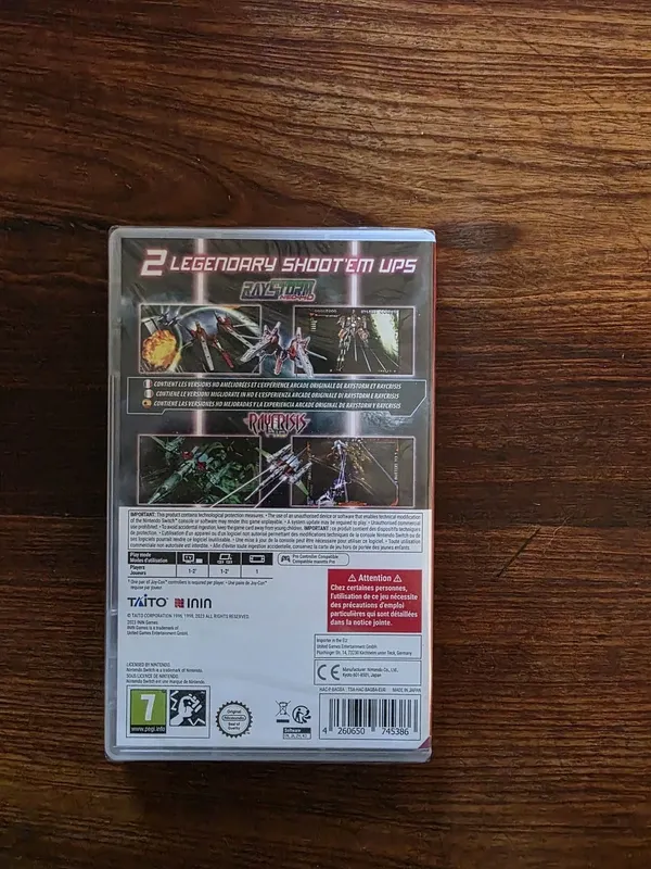 RayStorm X RayCrisis HD Collection Switch