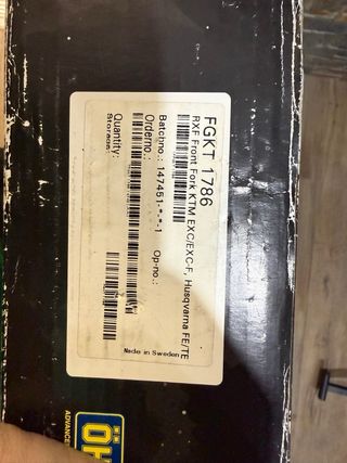 Horquilla Ohlins KTM Husqvarna GasGas