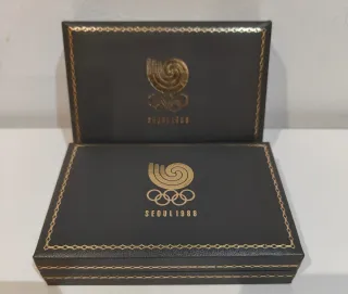 MONEDAS JUEGOS OLIMPICOS SEUL 1988 PLATA