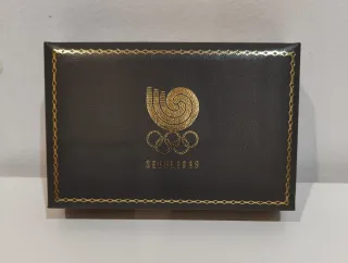 MONEDAS JUEGOS OLIMPICOS SEUL 1988 PLATA