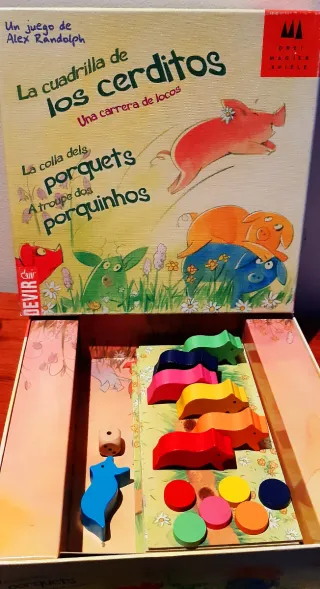 Juego de mesa La cuadrilla de los cerditos