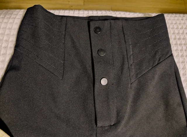 Pantalón vestir Zara Talla S Negro