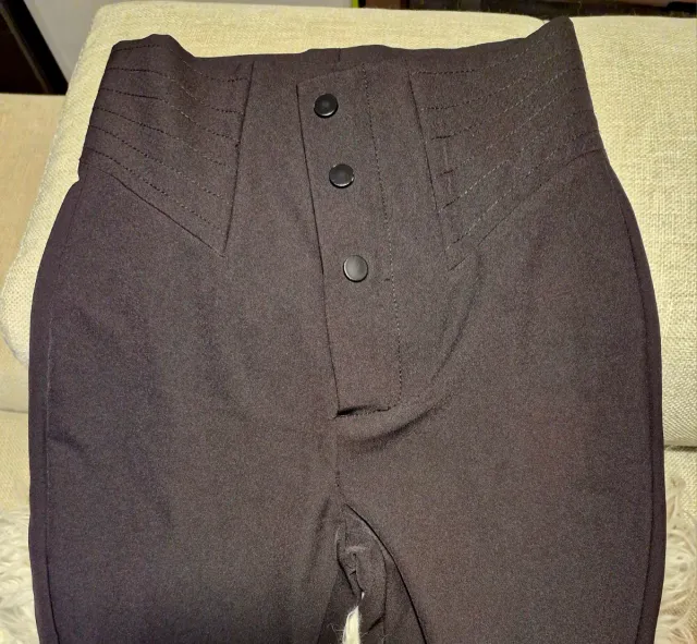 Pantalón vestir Zara Talla S Negro