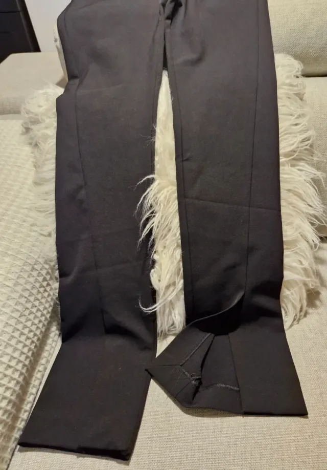 Pantalón vestir Zara Talla S Negro