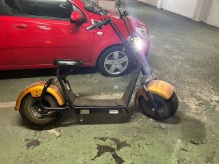 Citycoco Patinete Eléctrico Dorado