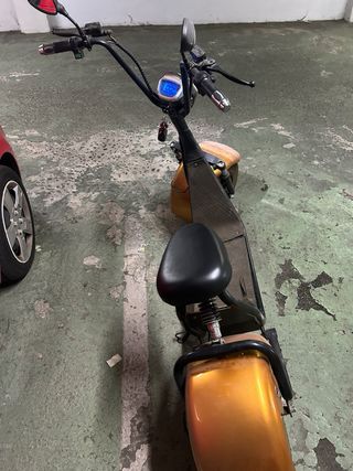 Citycoco Patinete Eléctrico Dorado