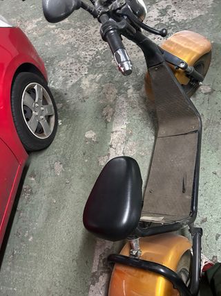 Citycoco Patinete Eléctrico Dorado