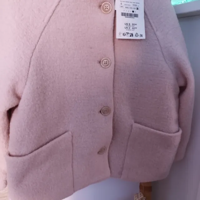 Abrigo Zara Lana Talla 5