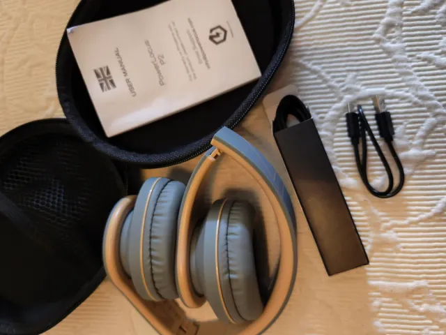 Auriculares PowerLocus Over-ear Bluetooth