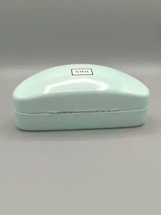 Funda Tous para gafas de sol color verde azulado