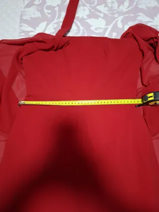 Mono largo rojo halter