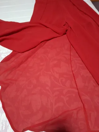 Mono largo rojo halter