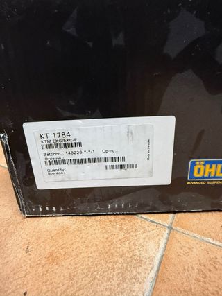 Amortiguador Ohlins TTX KTM