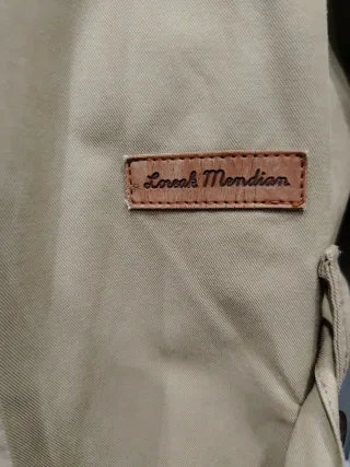 Gabardina Loreak Mendian Beige Talla XS Totalmente