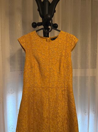 Vestido Sfera Mostaza Talla S