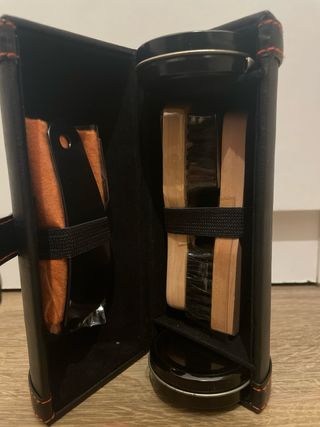 Set Limpieza Zapatos Chivas Negro