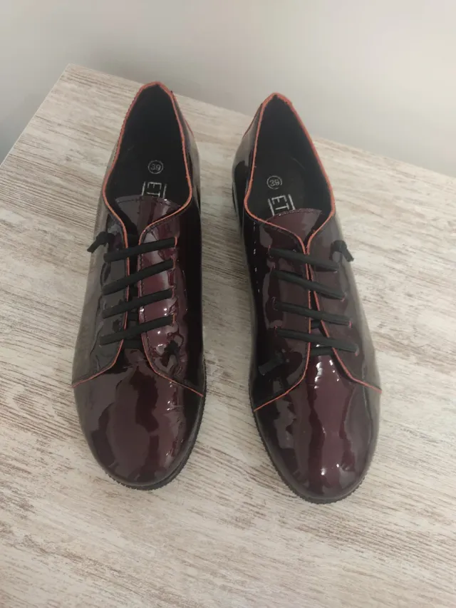 Zapatos Ethery granates talla 39