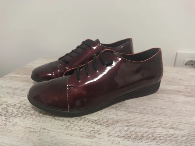 Zapatos Ethery granates talla 39