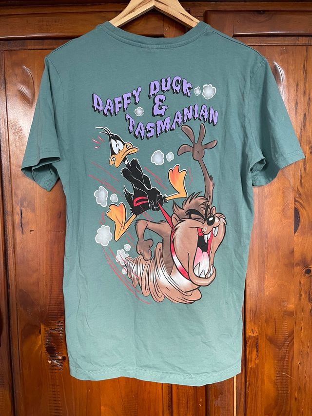 Camiseta Daffy Duck & Tazmanian Devil L
