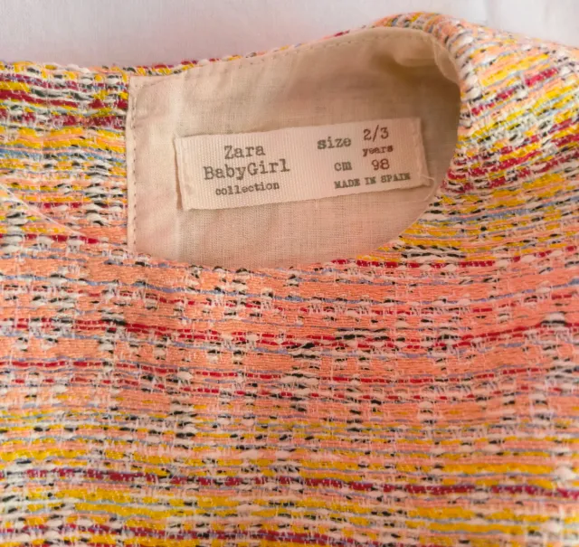 Vestido Zara Baby niña