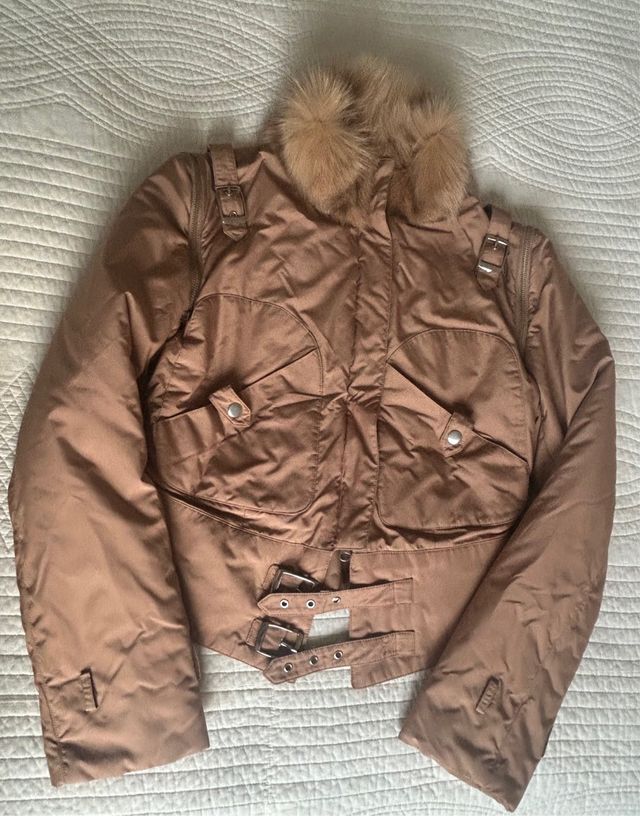 Chaqueta - chaleco Landi de piel