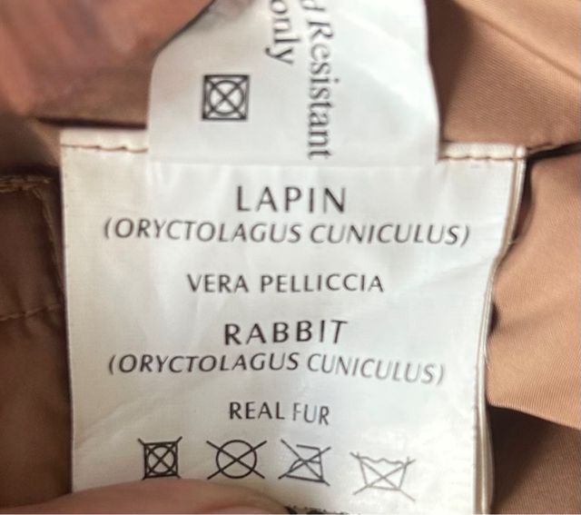 Chaqueta - chaleco Landi de piel