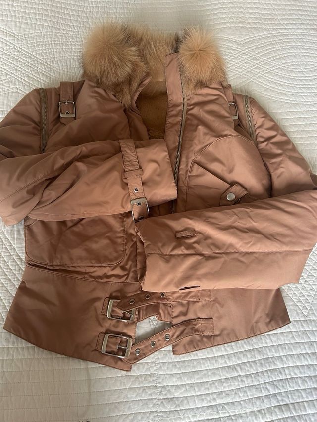 Chaqueta - chaleco Landi de piel